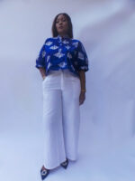 Blue IMANI Top and Pants Set