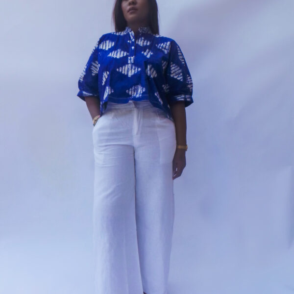 Blue IMANI Top and Pants Set
