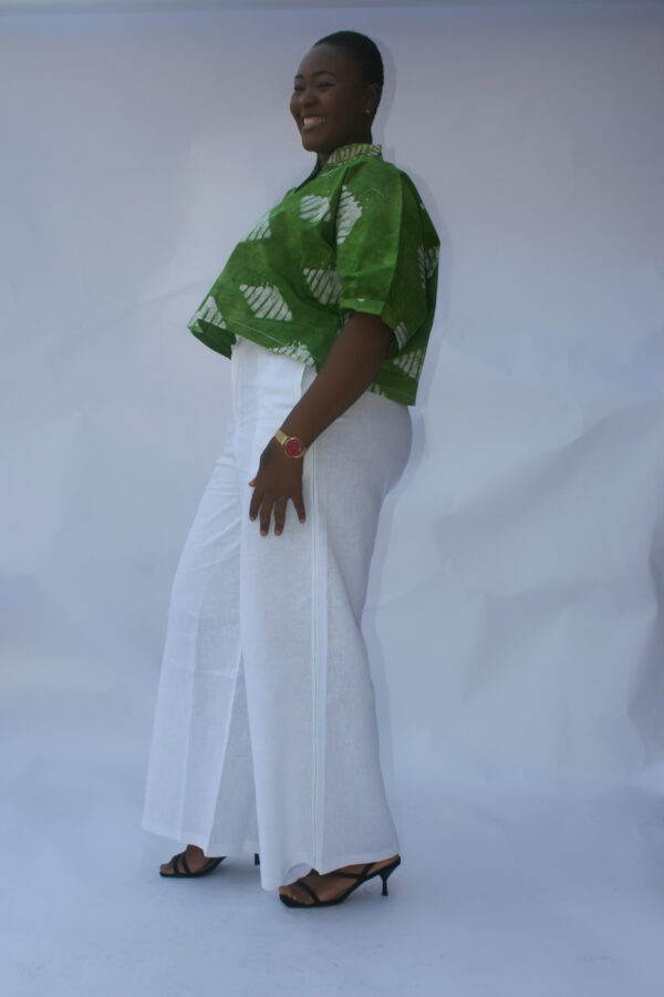 Green IMANI Top and Pants Set