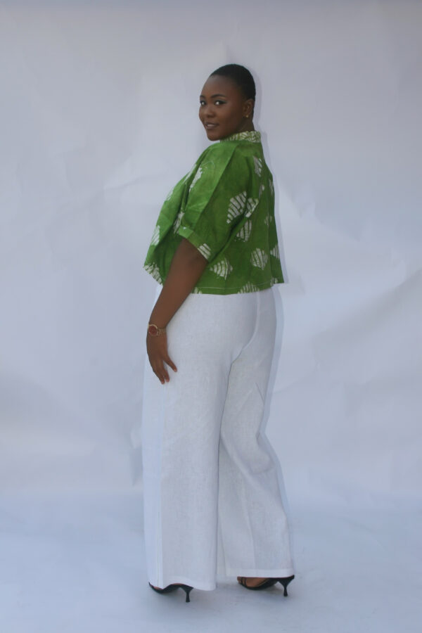Green IMANI Top and Pants Set