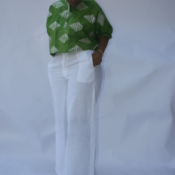 Green IMANI Top and Pants Set