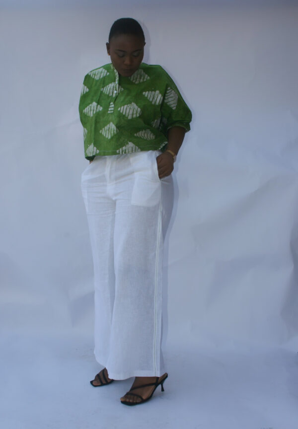 Green IMANI Top and Pants Set