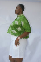 Fuschia LILY Batik Top and Shorts